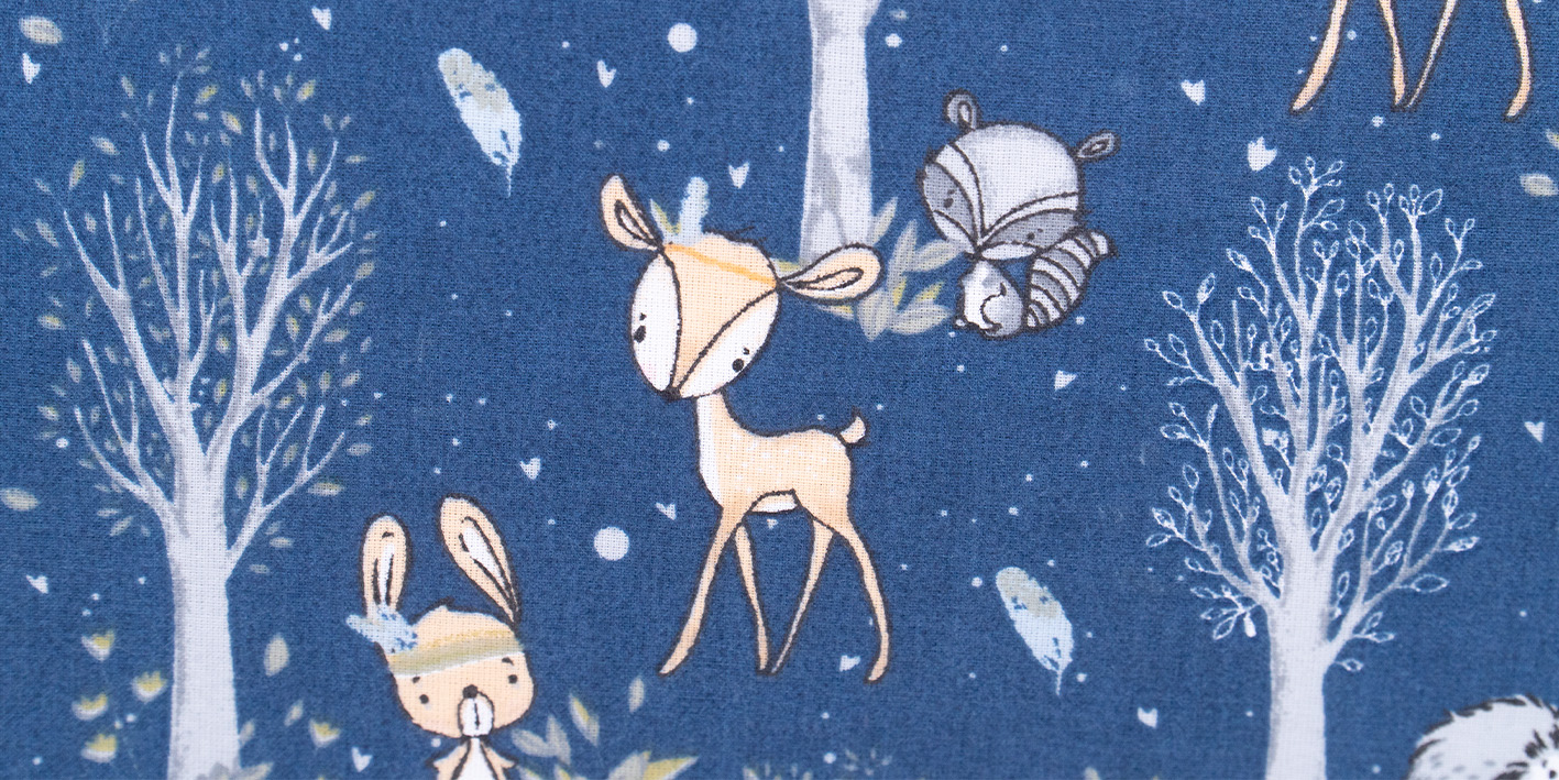 Pościel 100x160 cm 100% bawełna las granat